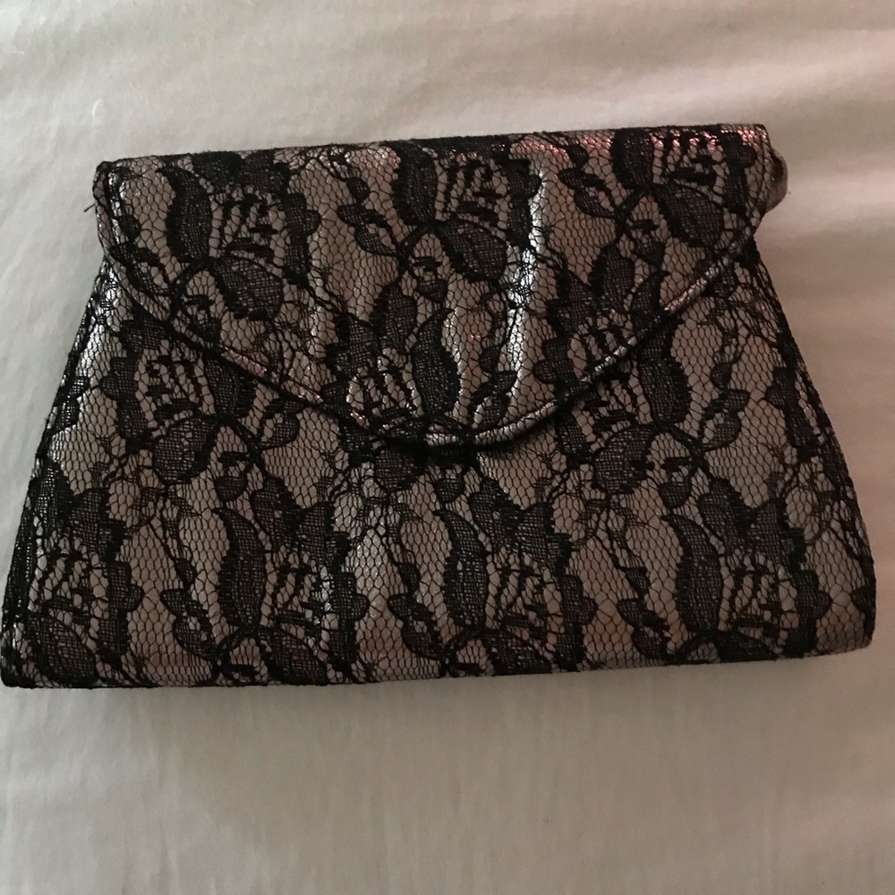 Neiman Marcus lace design purse